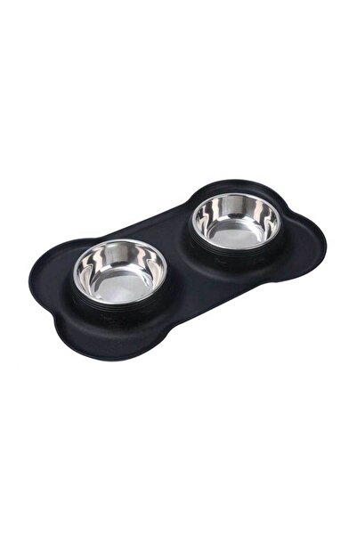 Other Dog and cat bowl with silicone base, set of 2
