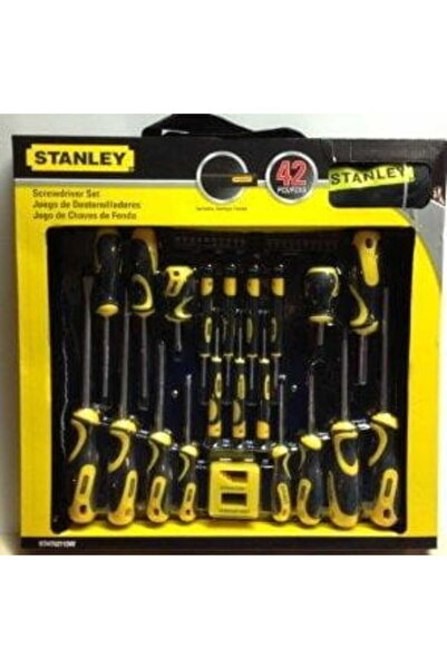 Stanley SET ȘURUBELNIȚE 42 BUCĂȚI + GEANTĂ