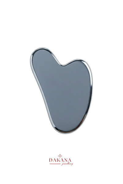 DAKANA JEWELLERY Sertifikalı Terahertz Gua Sha Yüz Masaj Taşı