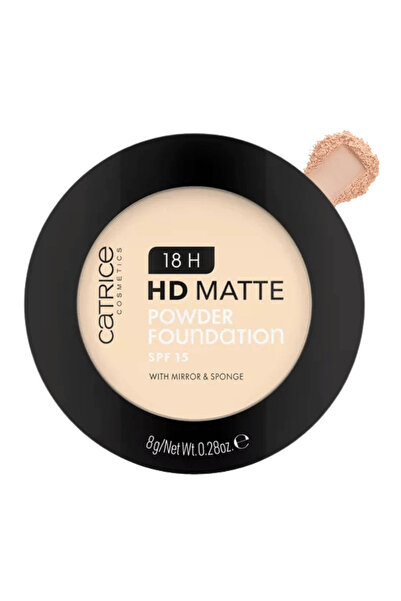 Catrice 18H HD Matte Powder Sweatproof Foundation With Mattifying Effect 8gms- 010W
