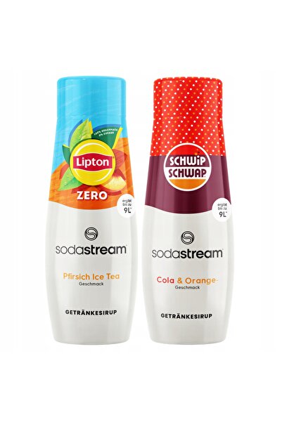 Other 2x SodaStream Lipton Ice Tea Peach Zero Zahăr Sirop + Shwip Shwap
