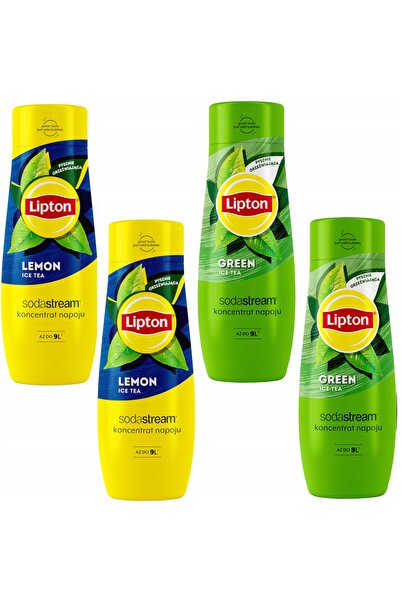 Other Set de 4 concentrate SodaStream 2x (Lipton Lemon+Green)