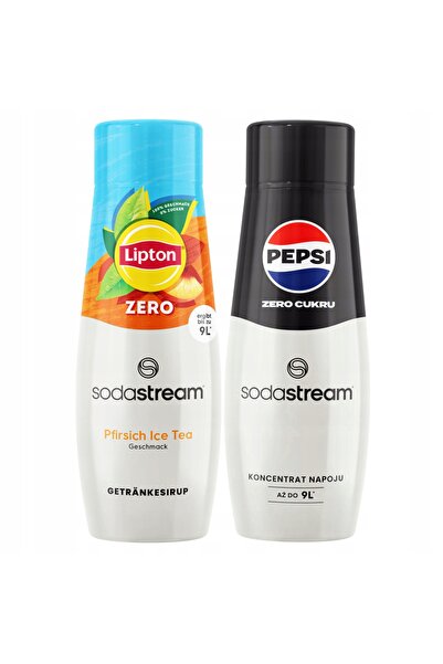Other Siropuri SodaStream Tea Lipton Ice Tea Peach Zero Zahăr + Pepsi MAX