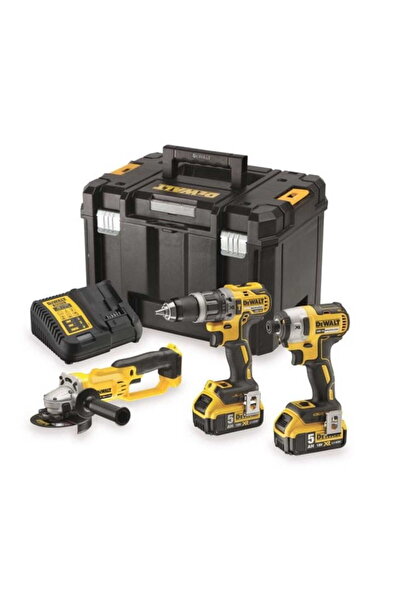 Dewalt KIT COMBINAT 18V DCK383P2T (DCD796+DCF887+DCG412) 2x5.0Ah TSTAK