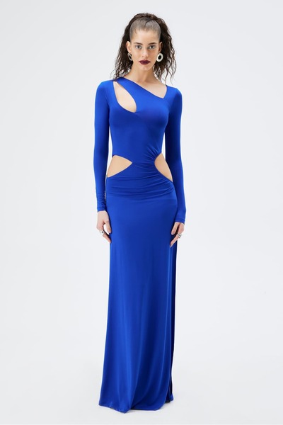 IAMNOTBASIC فستان نعومي - أزرق