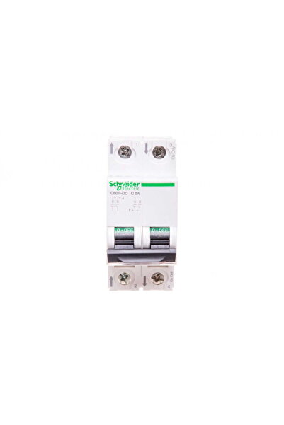 SCHNEIDER Circuit breaker 2P C 6A 6kA DC C60H A9N61526