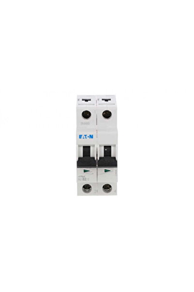 Eaton Circuit breaker 2P B 2A 15kA AC FAZ B2/2 278722