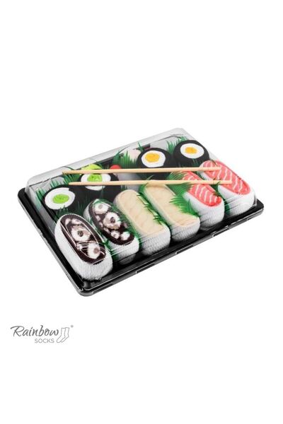 Other Șosete sushi 5 perechi Somon, Pește-buturugă, Caracatiță, Maki EU 36-40