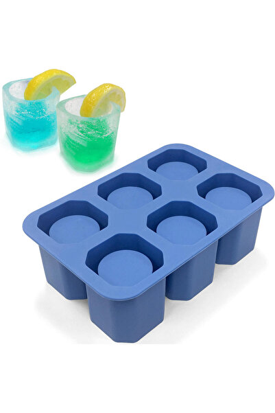 Other Aparat de făcut cuburi de gheață din silicon, 6 x PAHARE DE GHEAȚĂ