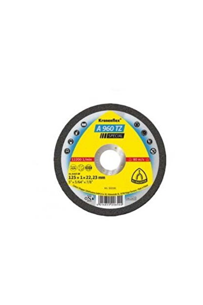 shumee KLINGSPOR METAL CUTTING DISC 125mm x 1.0mm x 22.2mm A960 TZ Special