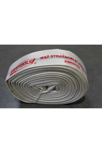 AwTools FURTUN DE APĂ 2" x 20M 8 BAR PENTRU POMPIERI FĂRĂ CUPLAJE