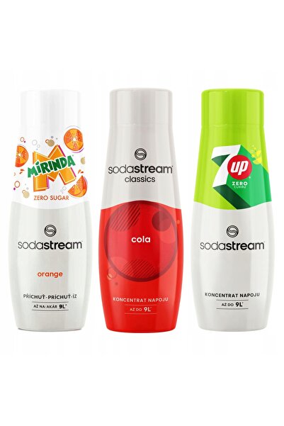 Other Sirop pentru SodaStream Cola + Mirinda Zero + carbonator 7Up Zero