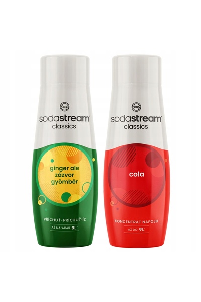 Other 2x Sirop pentru SODASTREAM Saturator Ginger + COLA Water Concentrate