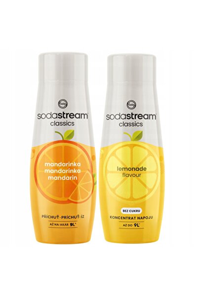 Other Set sirop SODASTREAM Mandarină + Limonadă Suc pentru dozator de sucuri 2 buc.