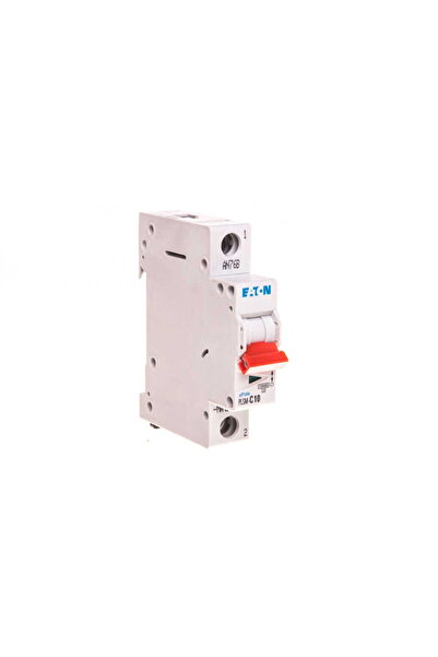 Eaton Circuit breaker 1P C 10A 10kA AC PLSM-C10-MW 242202