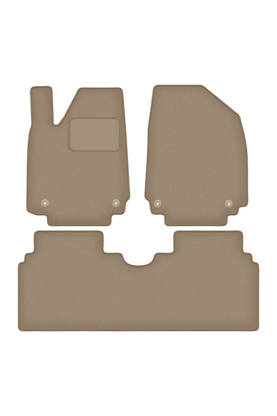 Other Dywaniki samochodowe welurowe do: Hyundai ioniq 6 sedan (2022-) beżowe