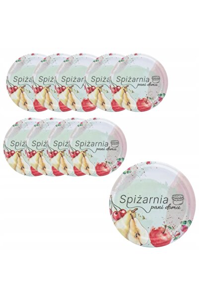 Other Complet 10 sztuk zakrętek do słoików fi 66 pastelowe, na domowe przetwory