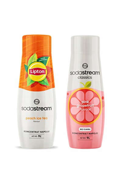 Other 2x Lipton Ice Tea Peach Sodastream Syrup Sugar Free