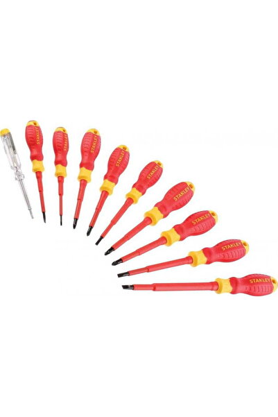 Stanley ȘURUBELNIȚE 10 buc VDE /PZ2+PH2+SL5+TESTATE