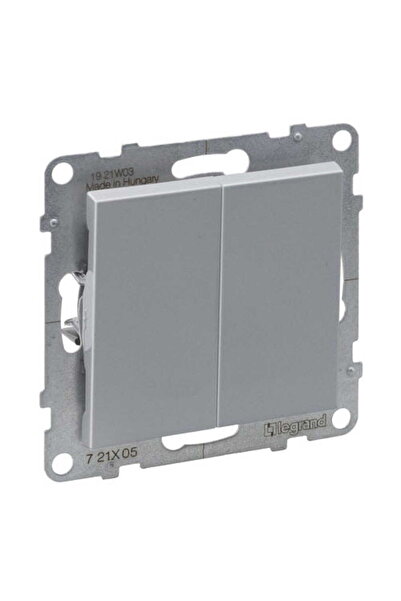 Legrand Łącznik świecznikowy alu zac.auto. 10AX IP20 Suno 721305