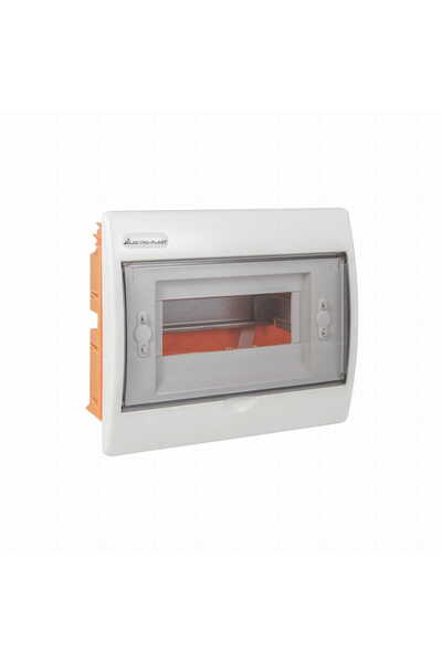 shumee Tablou de distribuție modular 1x8 încastrat fumuriu IP40 N+PE RP-8 Ele...