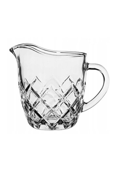 Other Dzbanek do mleka szklany Mlecznik 200 ml elegancki wzór