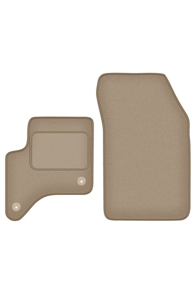 Other Dywaniki samochodowe przód do: Fiat 600 Hybryda (2024-) beżowe