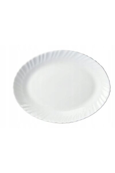 Other Oval white porcelain platter 25 cm Bianco