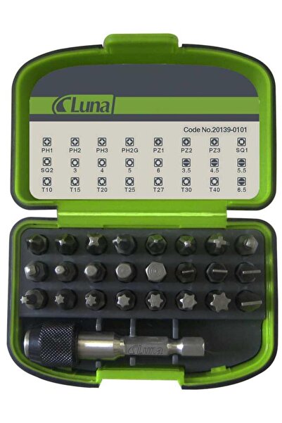 Other Set of 25-piece screwdriver bits, model A