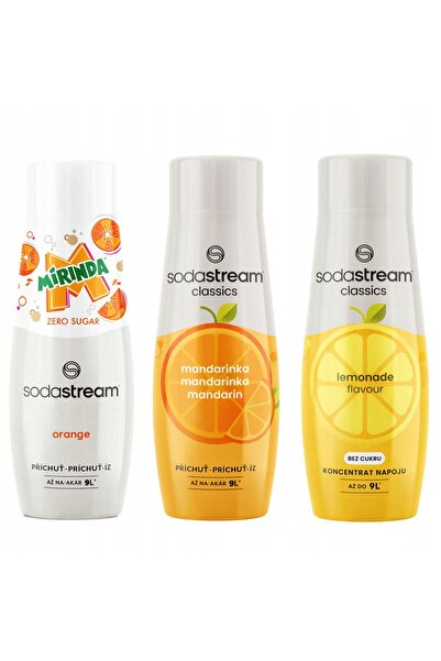 Other Sirop pentru aparatul de băuturi răcoritoare SodaStream Mirinda Zero + Mandarin + Lemonade