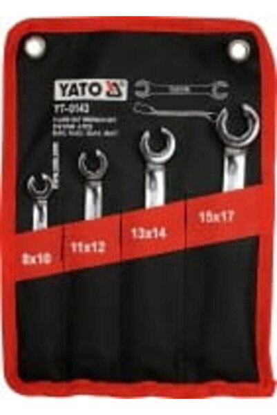 yato SET DE CHEI PLATĂ CU DESCHIDERE SEMĂTURATĂ 4 buc. 0143