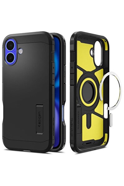 Other Etui Tough Armor MagSafe z podstawką pe iPhone 16 - czarne