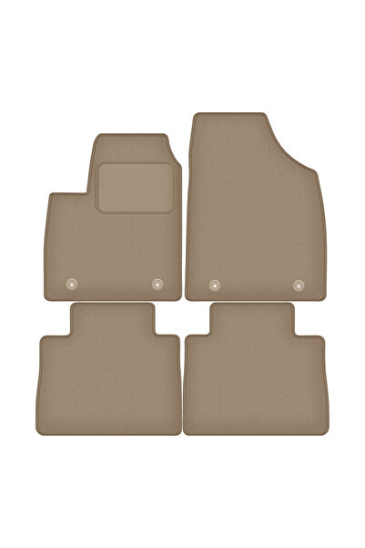 Other Dywaniki samochodowe welurowe do: MG HS SUV (2018-) beżowe