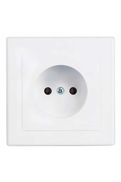 Other Gniazdo pojedyncze bez uziemienia IP20 16A 250V Podtynkowe Białe