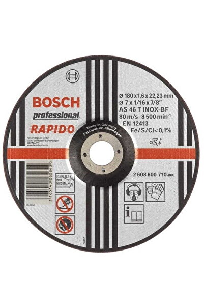 Bosch DISC MET.230mm x 1.9mm x 22mm EXPERT FOR INOX