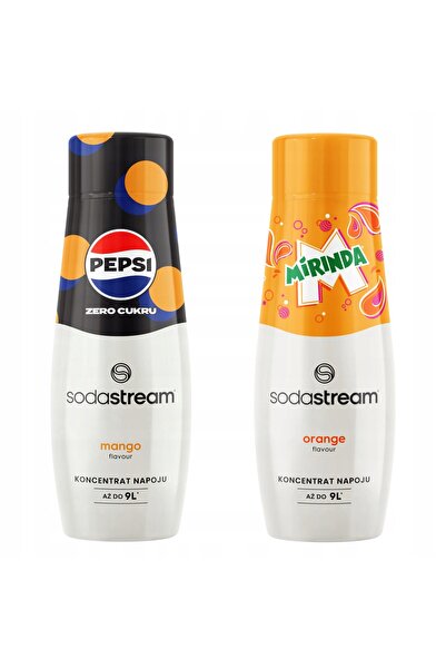Other Set de 2 concentrate, siropuri pentru apă. Sodastream Pepsi MAX Mango + Mirinda