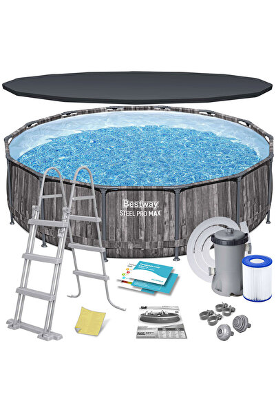 Other Basen ogrodowy stelażowy 427 x 107 cm 11w1 Bestway 5614Z