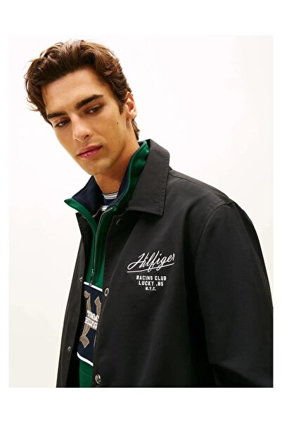Tommy Hilfiger Erkek Racıng Coach Jacket Mont Mw0Mw41871Bds