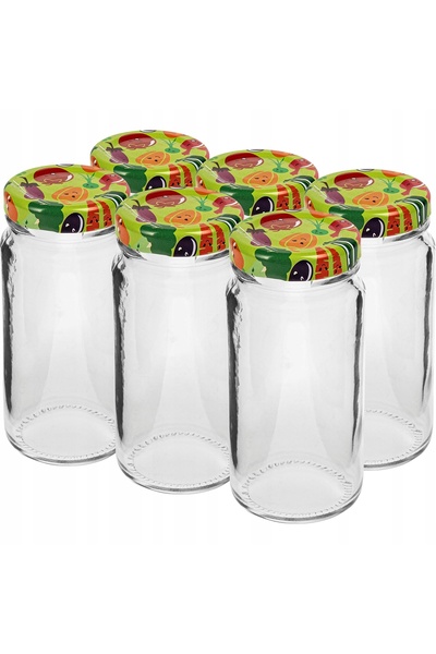 Other Borcan de sticlă cu capac filetat TO fi43 90ml 6 buc