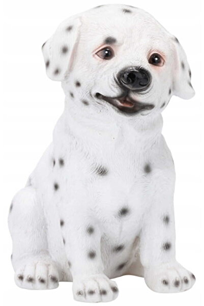 Other Figurka siedzącego psa 18,5cm ogrodowa z kamienia syntetycznego