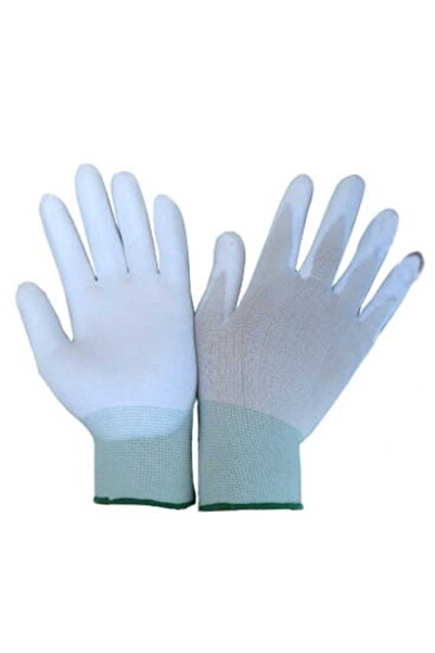 shumee Mănuși de lucru BIRD WHITE, mărimea 9