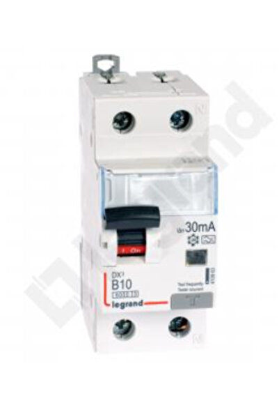 Legrand Întrerupător diferențial 2P 10A B 0.03A tip A P312 DX3 410963