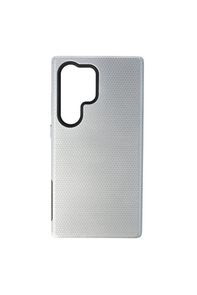 SEP Toc TPU+PC Triangle Samsung Galaxy S24 Ultra Argintiu