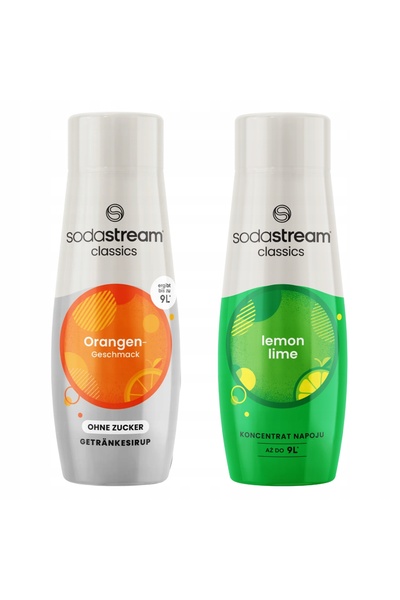 Other Siropuri SodaStream Orange Zero fără zahăr Portocală + Lămâie Lime