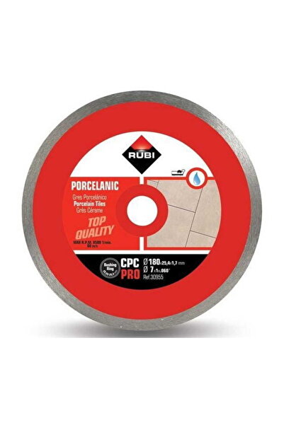 shumee Disc diamantat Rubi CPC 180 x 25.4mm Pro pentru plăci porțelanate