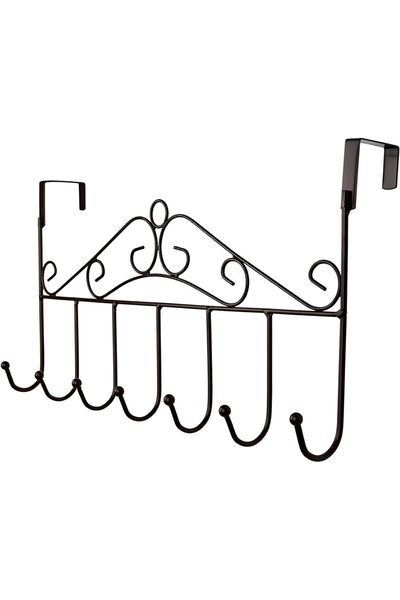 Arabest 7 Hanging Door Back Hook Rack, for Clothes, Towels and Accessories, Multi-purpose Towel Rack