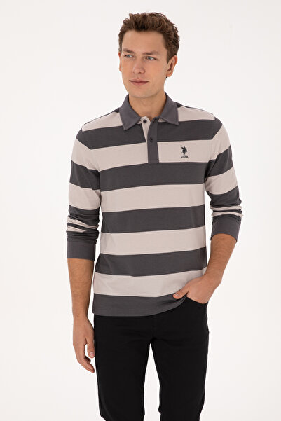 U.S. Polo Assn. Men's Gray Sweatshirt 50316467-Vr024