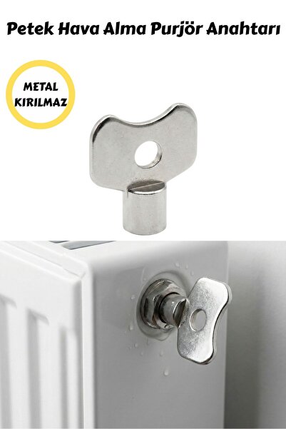BEZE Metal, Kırılmaz Kalorifer Peteği Hava Alma Alma Purjör Anahtarı, Petek H...