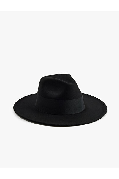 Koton Stamped Fedora Hat