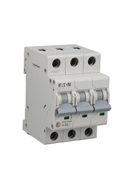 Eaton Întrerupător automat 3P C 6A 6kA AC xPole Home HN-C6/3 194888